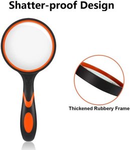 Lente d'Ingrandimento Portatile Personalizzata con Logo e Custodia in Pelle, Lente Circolare per Lettura, Regalo Originale - Product Image 3