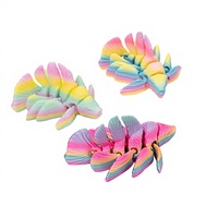 Ornamen Meja Ikan Mas 3D Print untuk Halloween 2026, Mainan Hewan 3D Print untuk Ruang Tamu, Kantor Rumah, Kerajinan Cetak 3D, Hadiah Natal