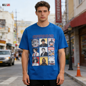 Wholesale Custom Logo <strong>Men's</strong> Casual Loose Fit Jersey T-<strong>Shirt</strong> Short Sleeve Solid Color Blank Essentials <strong>Men's</strong> <strong>Shirts</strong> - Product Image 3