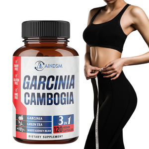 Cápsulas de extracto de Garcinia Cambogia para quemar grasa personalizables, cápsulas adelgazantes para perder peso, supresor del apetito corporal - Product Image 1