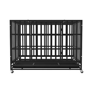 <span class=keywords><strong>Cage</strong></span> à chien pliable en métal de haute qualité Besky BS C217 avec roues, grande espace libre, niche intérieure pour chiens, toutes saisons - Product Image 4