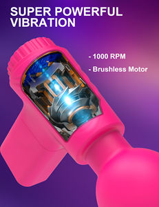 Grosir mainan seks produk dewasa pijat otot punggung penggetar klitoris sangat kuat untuk wanita - Product Image 2
