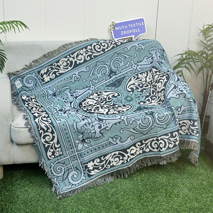 Trang chủ trang trí sàn thảm Boho tấm thảm chăn tùy chỉnh Dã Ngoại Thảm ném chăn - Product Image 2