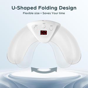 Appareil de traitement laser portable pour usage domestique, soin des ongles, anti-moisissure, capteur automatique, 3 réglages de minuterie, lampe UV LED - Product Image 2