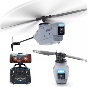 RC Kỷ Nguyên C127 Sentry Spy Copter Wifi 2.4G 4CH flybarless đơn lưỡi RC máy bay trực thăng với máy ảnh (dòng chảy quang định vị) - Product Image 2