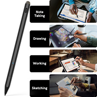 2024 Centyoo Produk Terbaru SD0105 Pena Stylus Ujung Halus Pengisian Daya Cepat Berbahan Aluminium Alloy untuk Microsoft Asus Dell Hp Acer