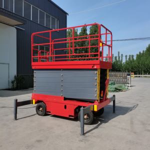 Подъемная гидравлическая подъемная платформа с нагрузкой 500 кг, 4 м, 6 м, 8 м, 10 м, 12 м, 14 м, 16 м, 18 м, высота подъема для строительства - Product Image 2