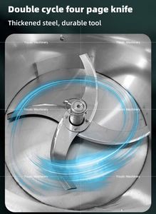 Youdo เครื่องบดผักอเนกประสงค์ขนาดกะทัดรัดความจุ5กก. รับประกัน4ปีสำหรับร้านอาหารใช้ใหม่ - Product Image 4