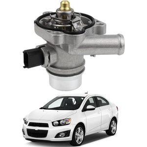 Conjunto de Carcasa de Termostato de Motor para Chevrolet Cruze 2011-2020, Pieza de Repuesto de Aluminio, Nuevo Modelo C20210000136 - Product Image 5