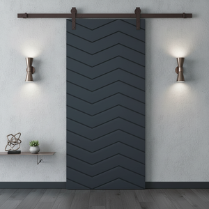 GUJIE Modern Sürgülü Kapı Kompozit MDF Yatak Odası Oturma Odası Banyo İç Mekan Kullanımı Kaynak Fabrika Özel Üretim - Product Image 3