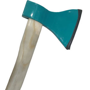 Machado de Aço Forjado de Grau Industrial VCANO, Cabo de Madeira, Lâmina Afiada para Camping - Product Image 4