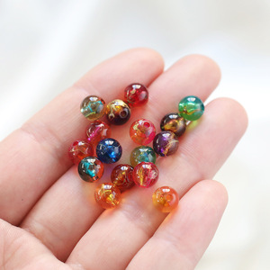 Acrylic Round <b>Beads</b> 8mm Transparent Colored Loose <b>Beads</b> For DIY Jewelry Making Craft Supplies - Product Image 4