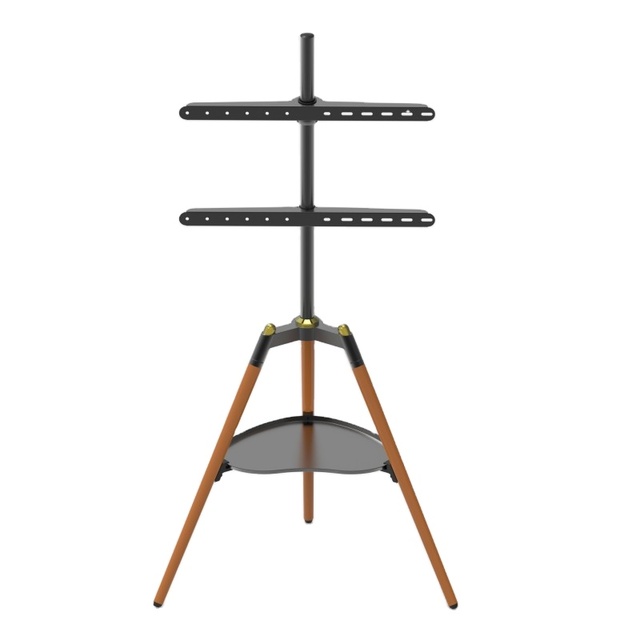 Artistic Easel 32 to 65 Inch LED LCD Screen, Studio TV Display Stand, Adjustable TV Mount with Swivel and Tripod Base