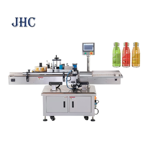 Machine d'étiquetage automatique pour bouteilles rondes en plastique, bouteilles de vin, canettes de bière, machine d'étiquetage d'autocollants - Product Image 2