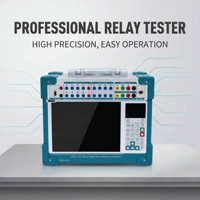 Instrumento de Inyección de Corriente Secundaria de 0.01Hz, Dispositivo de Prueba de Protección de Relés Trifásicos con Autocalibración