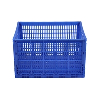 Caisse pliable, empilable, emboîtable, perforée, recyclable, gain de place, légère, durable, robuste, écologique, de qualité alimentaire