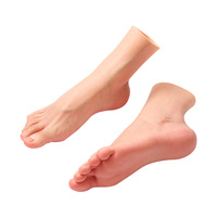 Prothèse de jambe et de pied artificiels en silicone, haute simulation, portables, pour couvrir les cicatrices, pour Halloween, les fêtes et les cosplayers