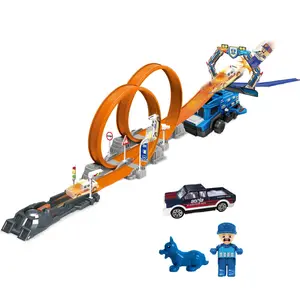 New design race catapult toys alloy truck car boys toy HN917912