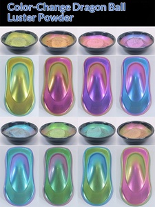 ผงสีเปลี่ยนสีแบบคาเมเลี่ยน 25 กรัม สำหรับสีรถยนต์/เรซิ่นอีพ็อกซี่ งานฝีมือ DIY ผงไมก้าเปลี่ยนสี - Product Image 1