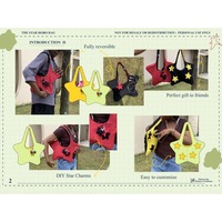 Modèle de couture personnalisable pour sac hobo étoile – Idéal pour débutants – Modèle de sac fourre-tout en forme d'étoile | | A4 | A0 | LETTRE AMÉRICAINE
