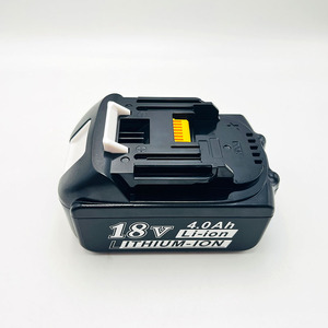 Batterie de perceuse sans fil rechargeable XMX <span class=keywords><strong>18V</strong></span> 4000mAh 72Wh Lithium Noir & Rouge Cathode LiNiMnCoO2 Compatible BL1840 BL1850 - Product Image 6