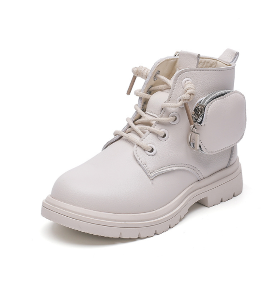 UP-3242r Autumn Winter Kids Ankle Boots Fashion Girls Boys Shoes