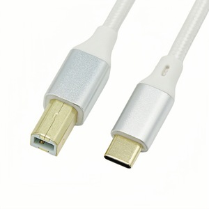 Cable de datos tipo C para impresora con carcasa de aleación de aluminio y conector chapado en oro para dispositivos Android - Product Image 4