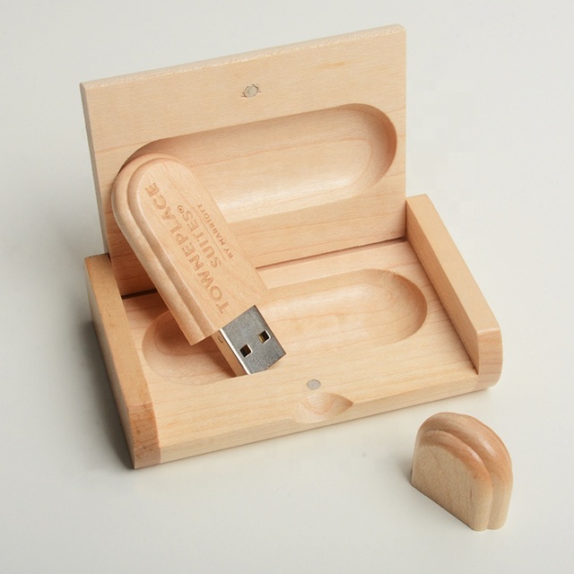 Wooden USB Flash Drive 2.0 Bulk Custom Logo Data Storage Pen Drive 4GB 8GB 16GB 32GB 64GB 128GB Promotional Gifts