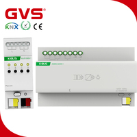Nouvel Arrivage KNX/EIB GVS K-bus OEM KNX Variateur de Lumière pour Système Hôtelier et Domotique, Actionneur de Gradation 1/2/4 Voies, Produits Domotiques KNX