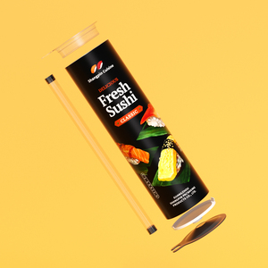 บรรจุภัณฑ์ซูชิแบบสั่งทำพิเศษ Sprintpackage  บรรจุภัณฑ์กล่องทรงกระบอกแบบกดเปิด  ทำจากกระดาษที่เป็นมิตรกับสิ่งแวดล้อม  สำหรับอาหาร  บรรจุภัณฑ์กล่องทรงกระบอกสำหรับซูชิ - Product Image 5