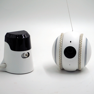 Bán buôn thông minh Pet đồ chơi tự động tương tác bóng Robot 1080p HD Video Camera làm Silicone cao su Cat Dog Cá nhân hộp - Product Image 3