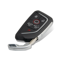 Coque de clé intelligente FCC YG0G20TB1 à 6/7 boutons pour Chevrolet Corvette C8 2020-2021, PN 13538851 13538852