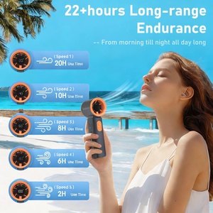 Versatile Dutch 20000mah Rechargeable Portable for Outdoor Camping Handheld Fan Cooling Fan for Desktop Commercial <b>Mini</b> Portable - Product Image 3