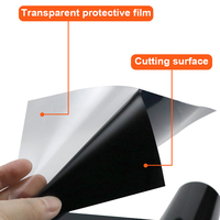 Vinilo Termotransferible Flexible de PU de 50CMX25M para Todas las Máquinas de Corte, Fácil de Cortar y Desmalezar para Diseños Térmicos DIY