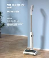 Aspirateur robot intelligent sans fil à grande puissance d'aspiration, portable, avec gyroscope, en plastique, pour nettoyage et balayage automatiques