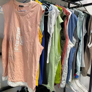 Camisetas Deportivas Usadas al por Mayor para Hombre, Camisetas sin Mangas Transpirables para Fitness, Chalecos Deportivos Casuales Vintage, Ropa <span class=keywords><strong>de</strong></span> <span class=keywords><strong>Segunda</strong></span> <span class=keywords><strong>Mano</strong></span> - Product Image 5