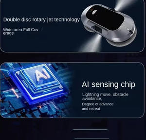 Nouveau <span class=keywords><strong>robot</strong></span> nettoyeur de vitres intelligent multifonctionnel pour la maison, mini, entièrement automatique, double pulvérisation d'eau, <span class=keywords><strong>robot</strong></span> nettoyeur de vitres intelligent - Product Image 6