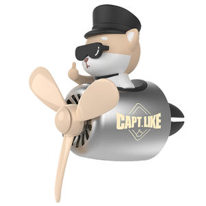 Diffuseur d'air frais transfrontalier pour voiture, petit ventilateur <span class=keywords><strong>de</strong></span> climatisation pour grille d'aération, décoration ABS, accessoire intérieur parfumé, fournitures pour ventilateur - Product Image 6