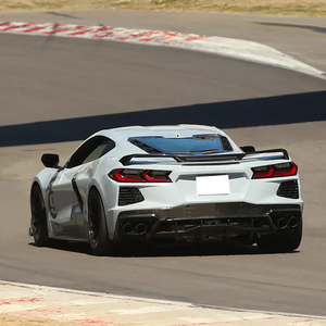 Aileron arrière en fibre <span class=keywords><strong>de</strong></span> carbone ABS pour Chevrolet Corvette C8 2020-2024, style Z51 Z06 - Product Image 5