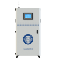 Analyseur de qualité de l'eau multi-paramètres en ligne, système de surveillance de l'eau potable RS485, pH, turbidité, chlore libre, EC, TDS