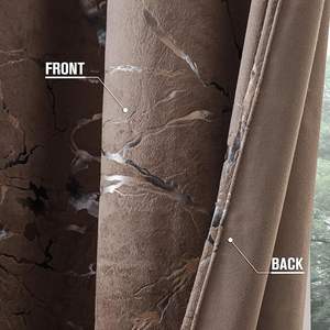 <span class=keywords><strong>Rideaux</strong></span> d'isolation thermique occultants en <span class=keywords><strong>velours</strong></span> de luxe pour chambre à coucher salon salle à manger-<span class=keywords><strong>rideaux</strong></span> et cantonnières de qualité supérieure - Product Image 5