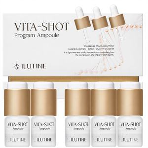 Ampolla Iluminadora y Blanqueadora con Ácido Hialurónico y Complejo de Vitamina C, Tratamiento Facial Sin Perfume para un Tono Uniforme en 4 Semanas - Product Image 1