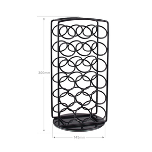 Fengyue <span class=keywords><strong>dolce</strong></span> <span class=keywords><strong>gusto</strong></span> <span class=keywords><strong>lavazza</strong></span> organizador de cocina giratorio 360 de cápsula de café titular - Product Image 2