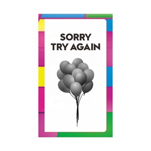 Fabricante Profesional de Tarjetas de Juego con Ventana Desgarrable, Tarjetas Temáticas de Globos, Tarjetas de Raspar y Ganar, Boletos de Lotería Personalizados - Product Image 5