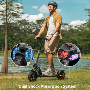 Eu Us Stock 10inch Ienyrid Aokda A1 Foldable Folding Adult Trottinette Electrique Electrico E Scooter Ie-a1 Sc - Product Image 6