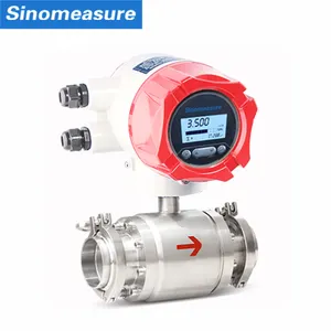 DN40 Pengukur Aliran Pemancar Flowmeter Elektromagnetik, DN40 Cina 4-20ma Air Output