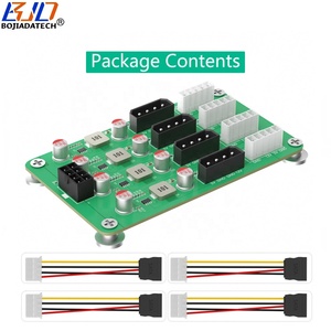 <span class=keywords><strong>Entrada</strong></span> de 12V ATX de 8 pines a 4 Molex de 4 pines + conector de 4*5 pines (5V/12V 3A) adaptador de corriente para PSU de ordenador y HDD <span class=keywords><strong>SATA</strong></span> de 2,5 "3,5" en Stock - Product Image 6