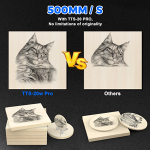 Graveur laser CNC TTS-20 Pro pour métal, avec contrôle hors ligne, outils de découpe laser pour cuir, bois, acrylique, avec interrupteur de fin de course - Product Image 5