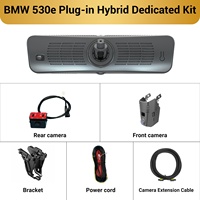 Caméra de recul numérique 2K Sinjet pour BMW 530e hybride rechargeable, type séparé, avec Wi-Fi, écran 9,2 pouces H10 Pro Mirror DashCam