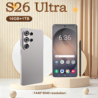 Teléfonos Originales S26 Ultra, Smartphones S26 Ultra 16GB+1TB 5G Dual SIM, Teléfono Celular, Teléfono Móvil S26 Ultra 5G